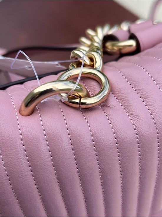 NWT pink Coach backpack